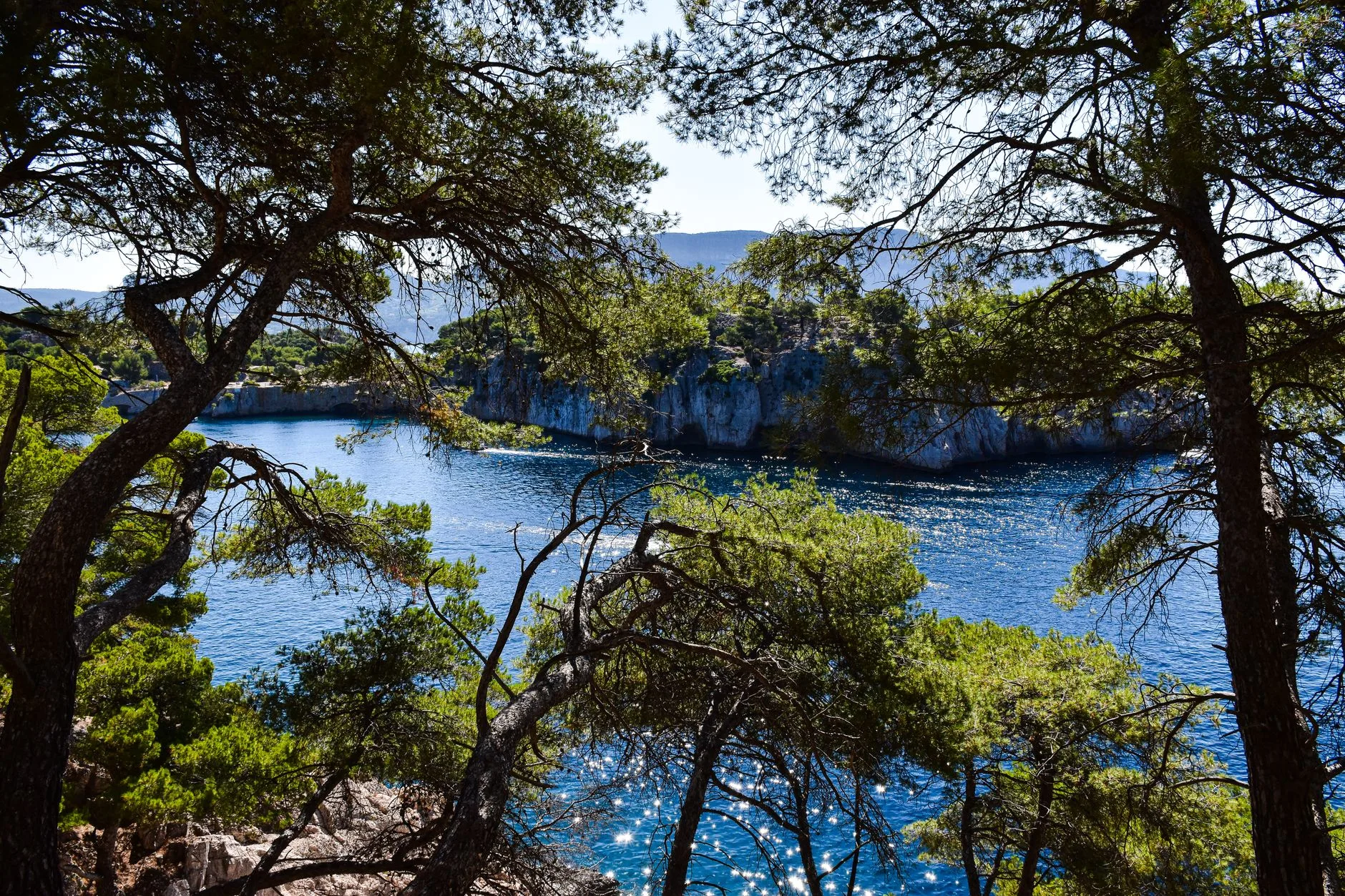 Calanques entre Marseille et Cassis en Provence
